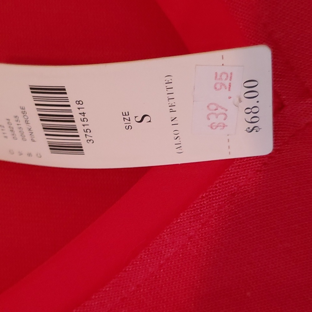 NWT Anthropologie Deletta Long Sleeve Pink Tunic - Picture 4 of 6